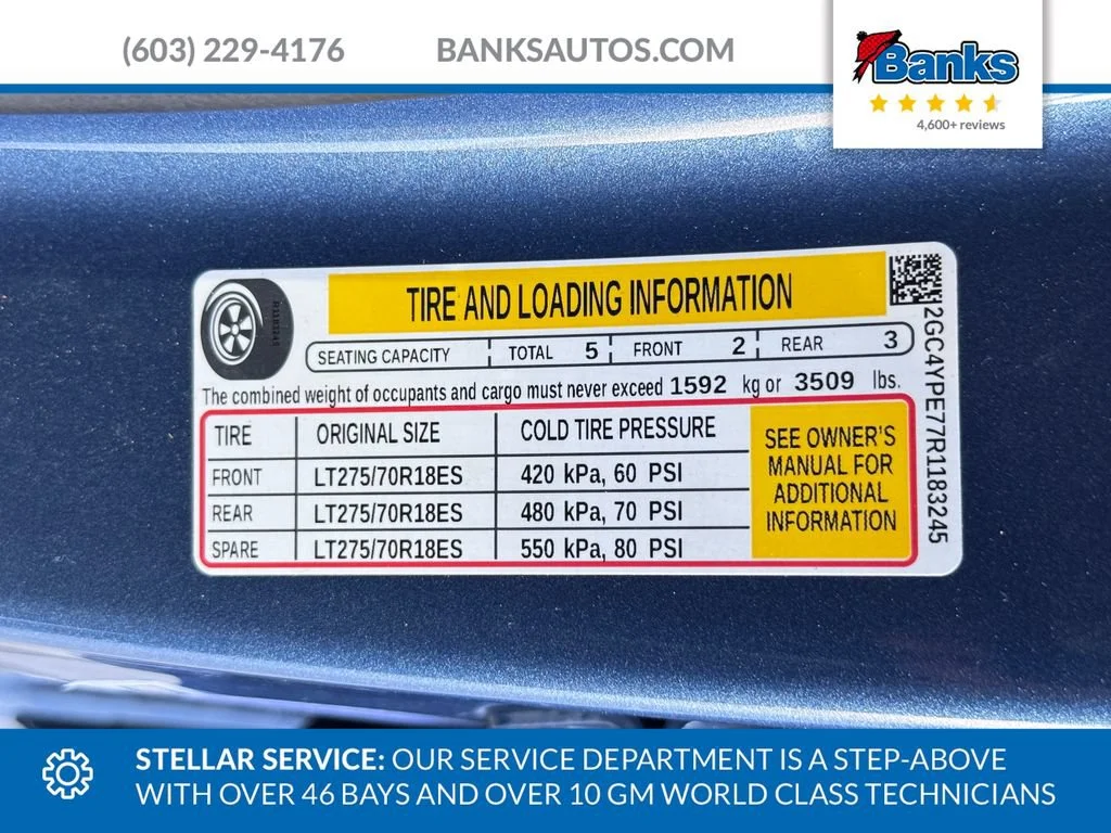 Certified Used 2024 Lakeshore Blue Metallic Chevrolet LTZ image 9