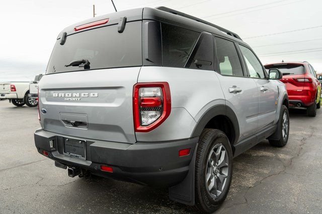 Used 2021 Silver Metallic Ford Badlands image 6