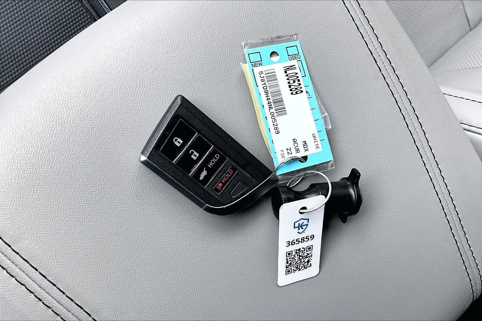 Used 2022 Fathom Blue Pearl Acura w/Technology Package image 15