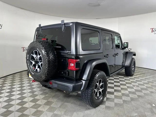 Used 2019 Black Jeep Unlimited Rubicon image 8