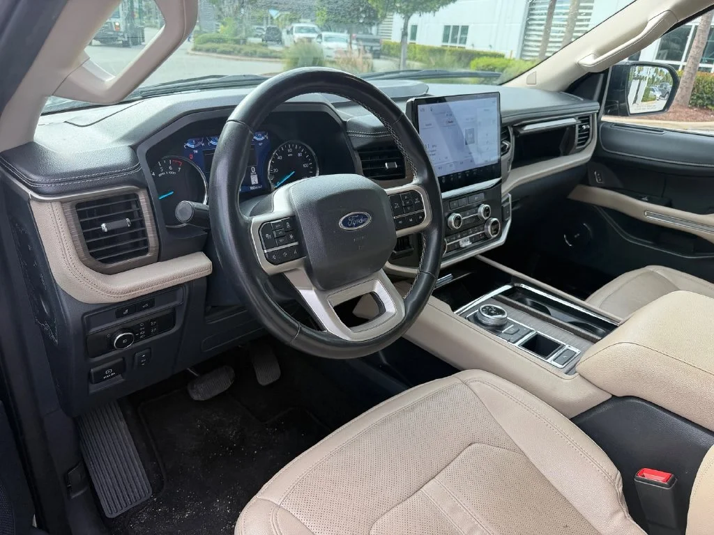 Used 2024 Agate Black Metallic Ford Limited image 12