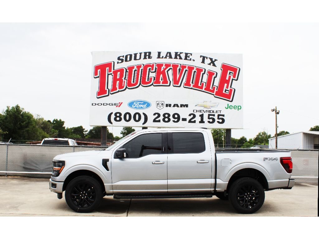 New 2026 Iconic Silver Metallic Ford XLT image 1