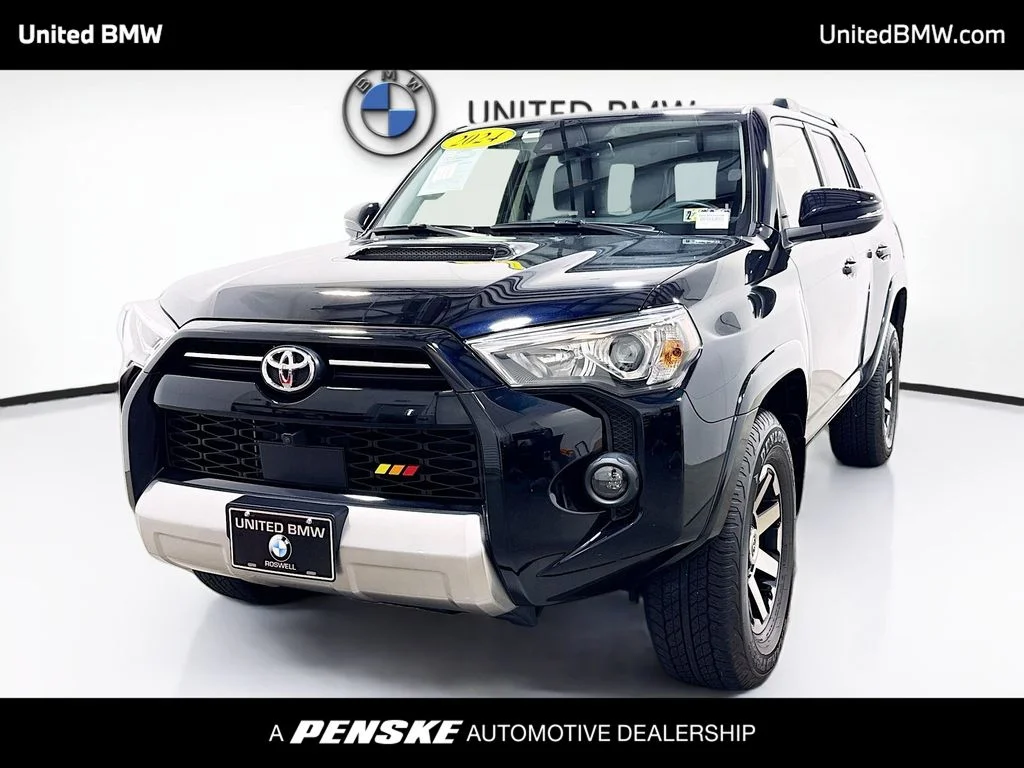 Used 2024 Midnight Black Metallic Toyota TRD Off-Road Premium image 1