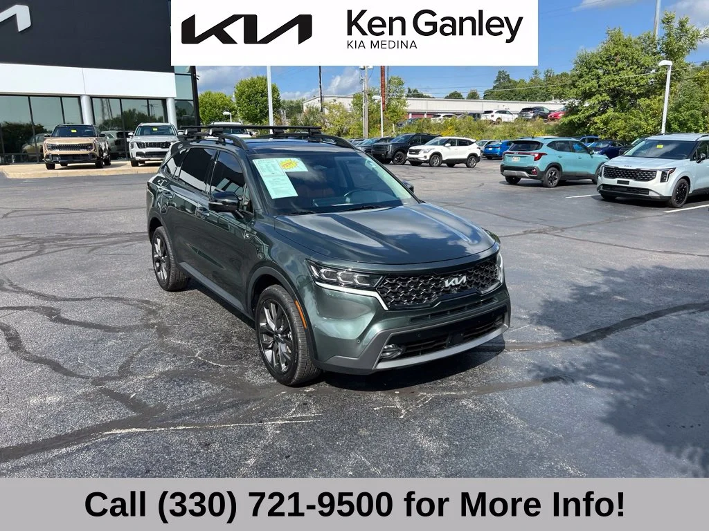 Certified Used 2022 Green Kia X-Line SX Prestige image 7