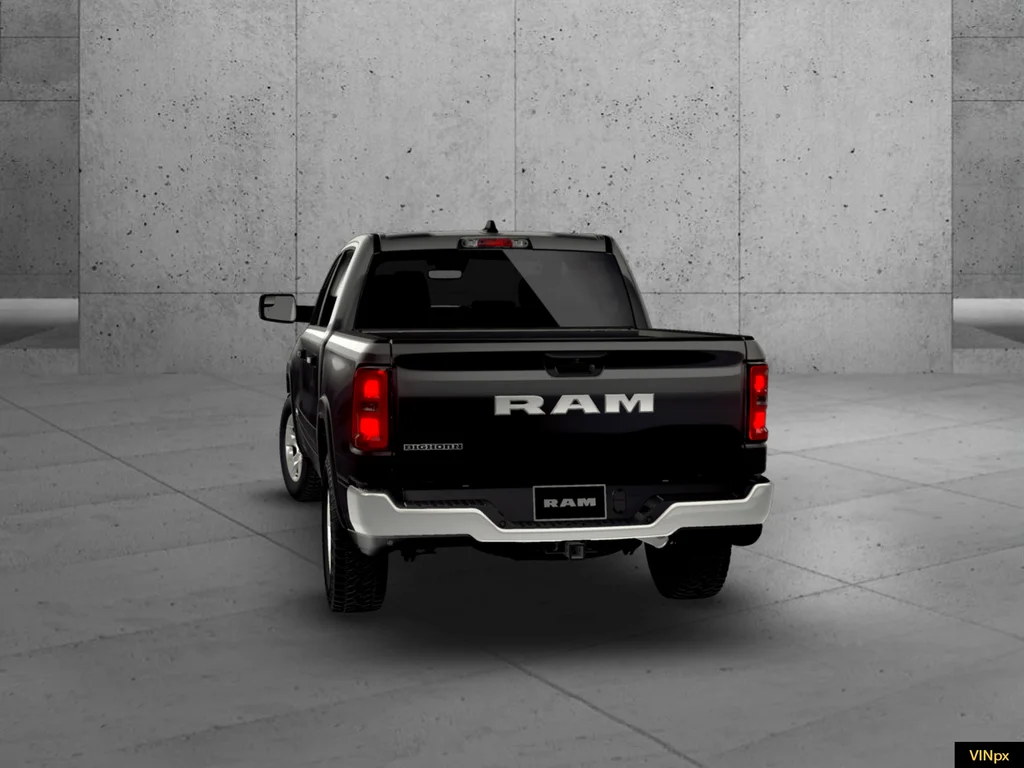New 2026 Diamond Black Crystal Pearl-Coat Exterior Paint RAM Big Horn/Lone Star image 12