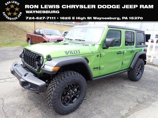 New 2025 Jeep Wrangler Willys Sport Utility in Cranberry Twp