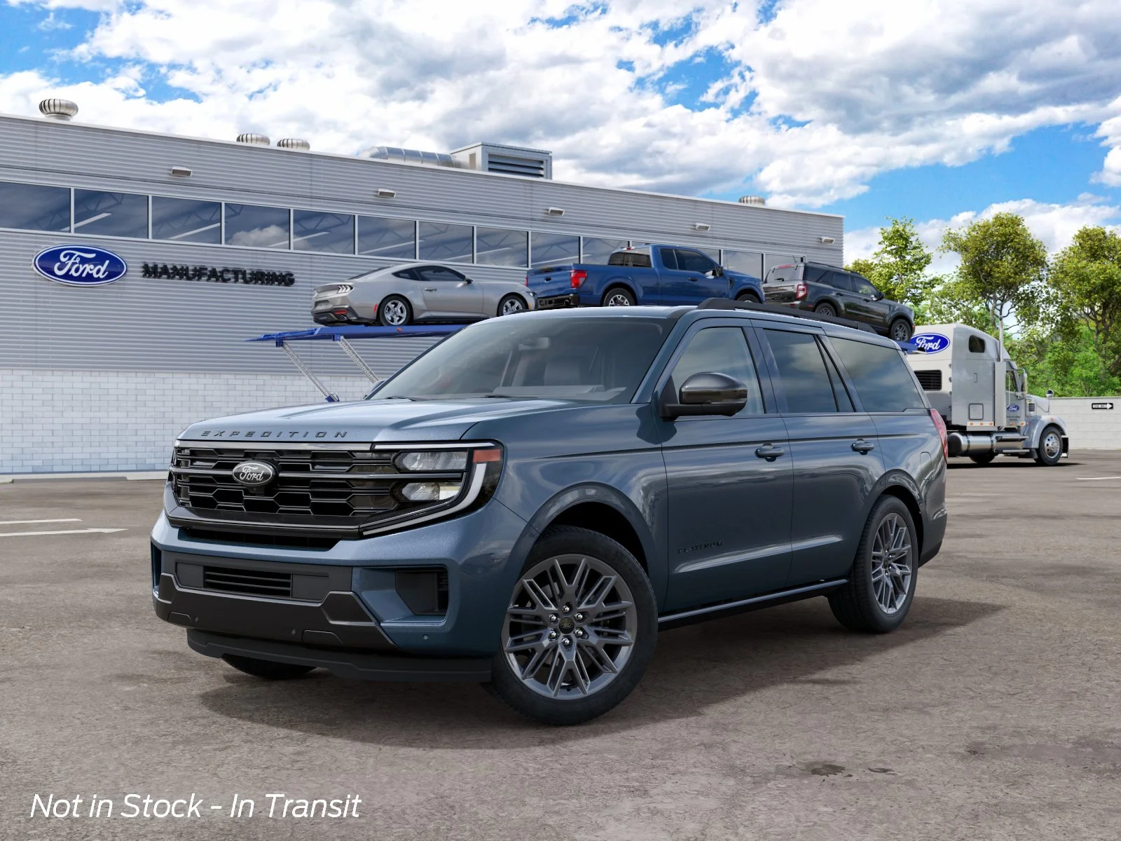 New 2027 Nocturnal Blue Metallic Ford Platinum image 2