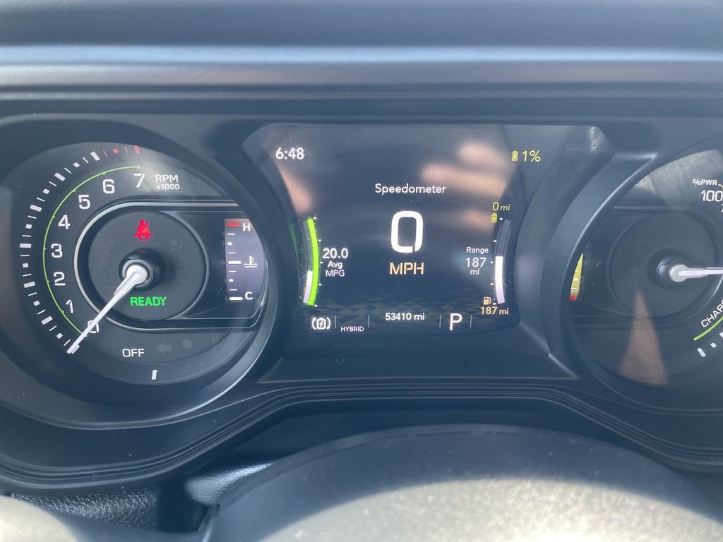 Used 2024 White Jeep Rubicon 4xe image 17