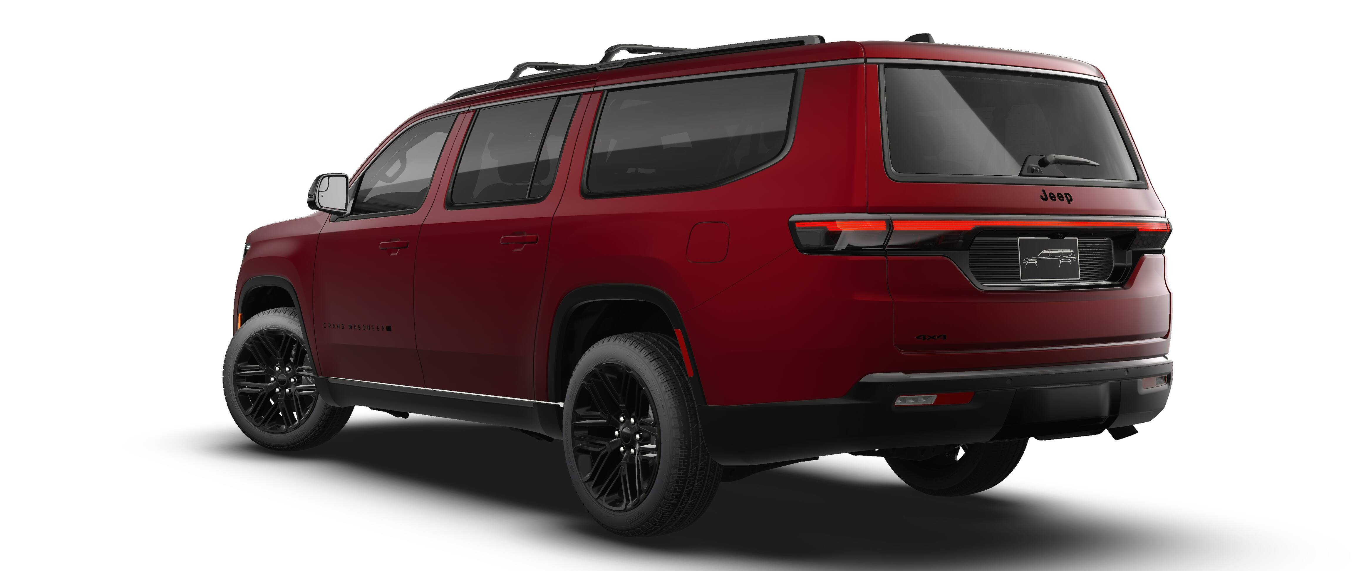 New 2026 Velvet Red Pearl-Coat Exterior Paint Jeep Grand Wagoneer image 2
