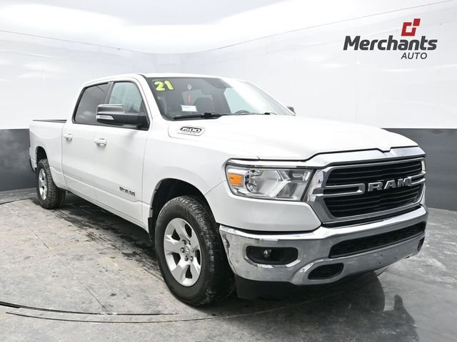 Used 2021 White Ram Big Horn/Lone Star image 1