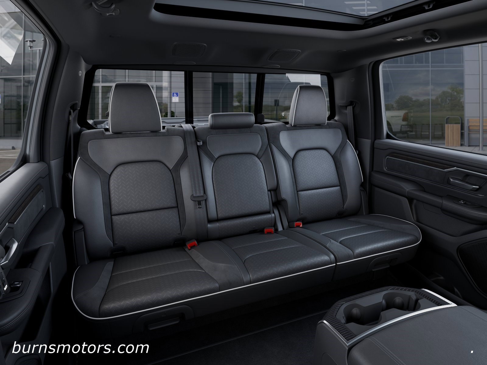 New 2026 Bright White Clear-Coat Exterior Paint Ram Laramie Night Edition image 15