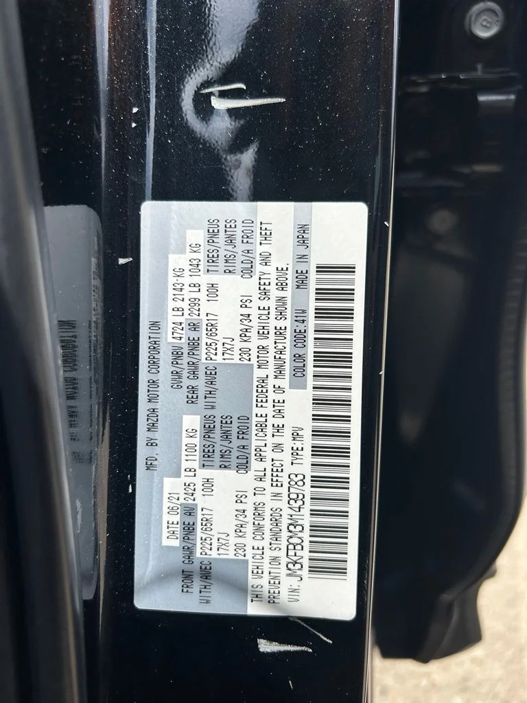 Used 2021 Black Mazda Touring image 11