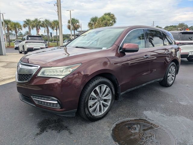 Used 2014 Red Acura 3.5L Technology Package image 7