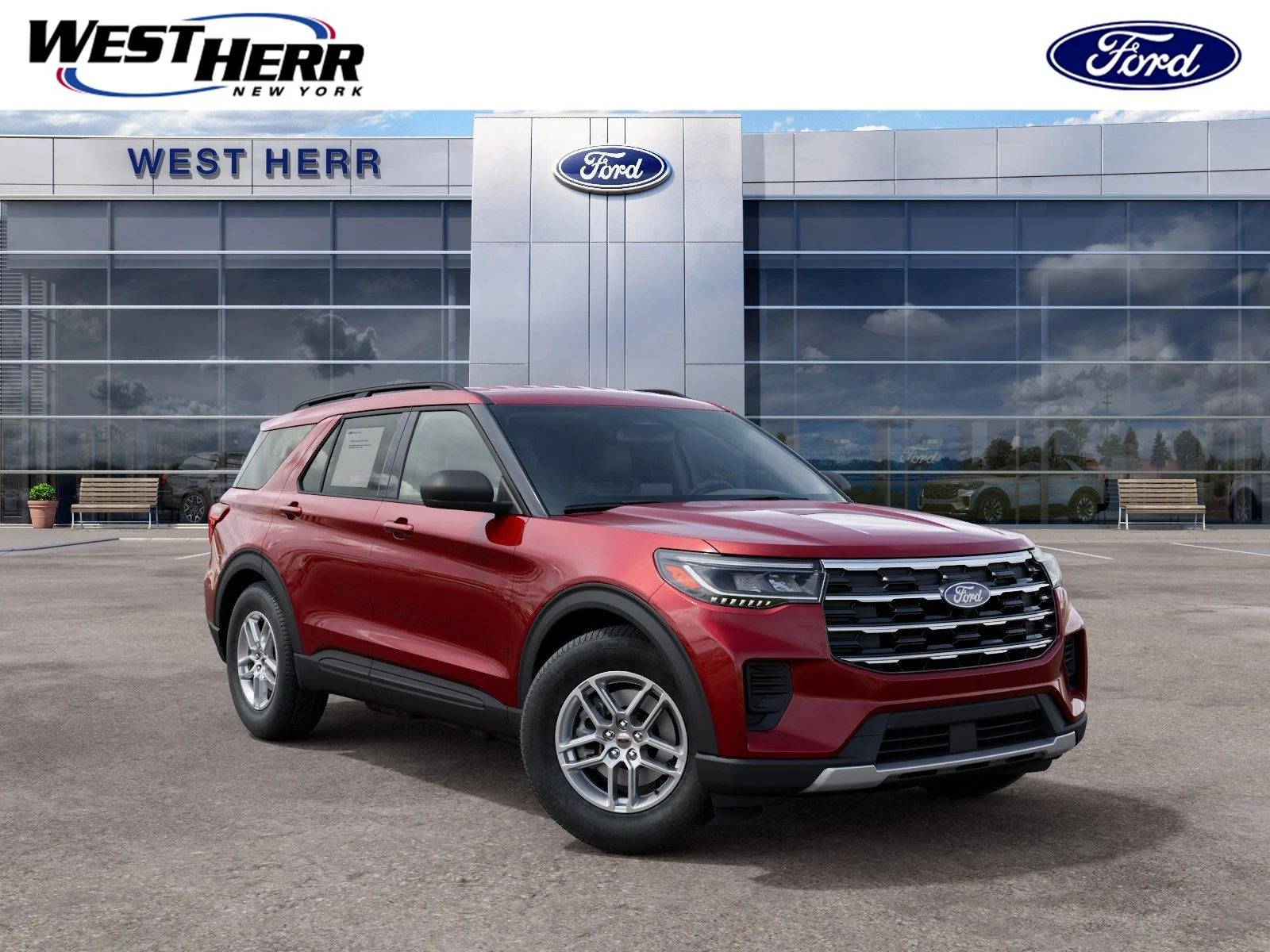 New 2027 Ruby Red Metallic Tinted Clearcoat Ford Active image 1