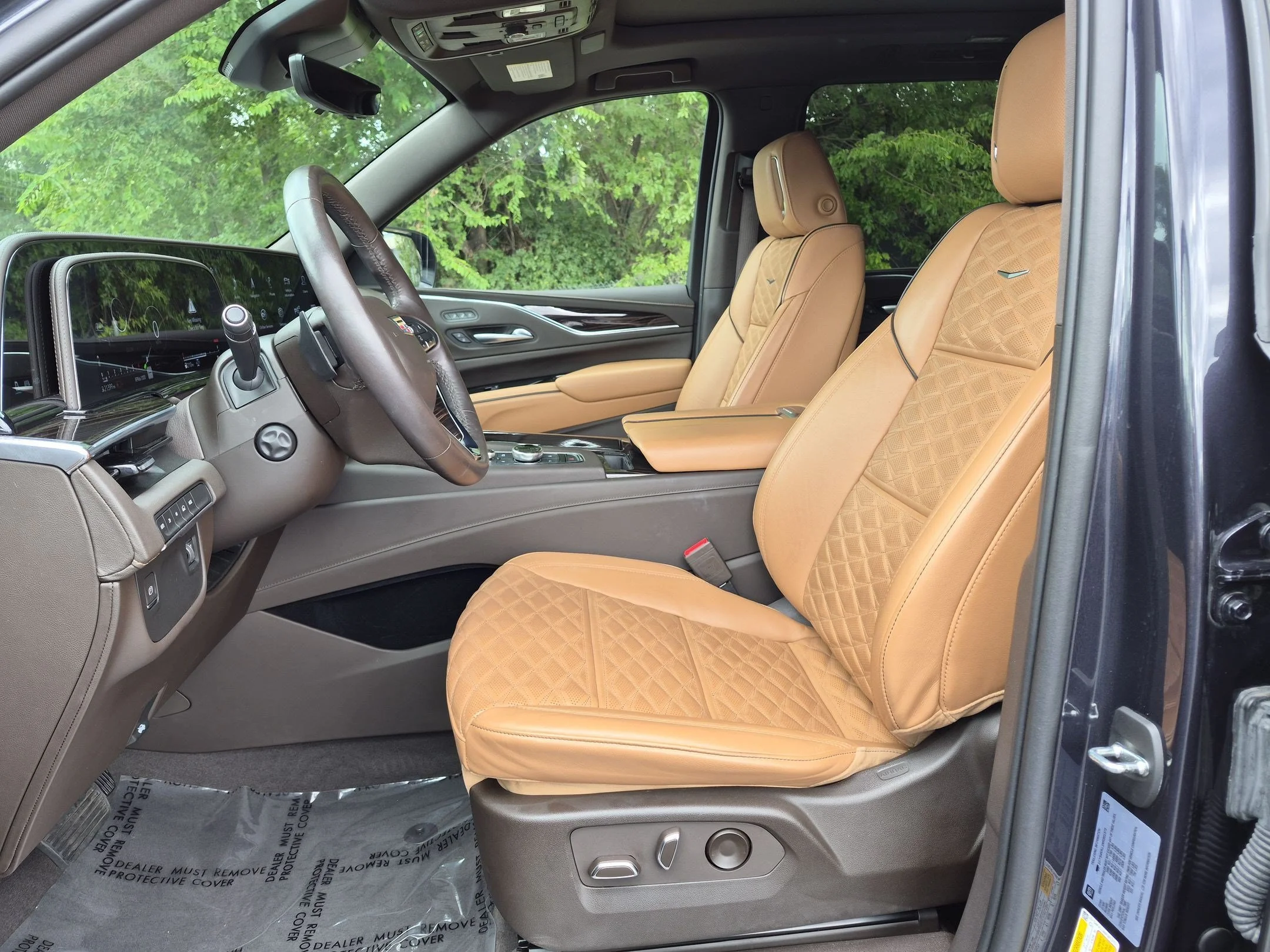 Used 2022 Galactic Gray Metallic Cadillac Premium Luxury image 25
