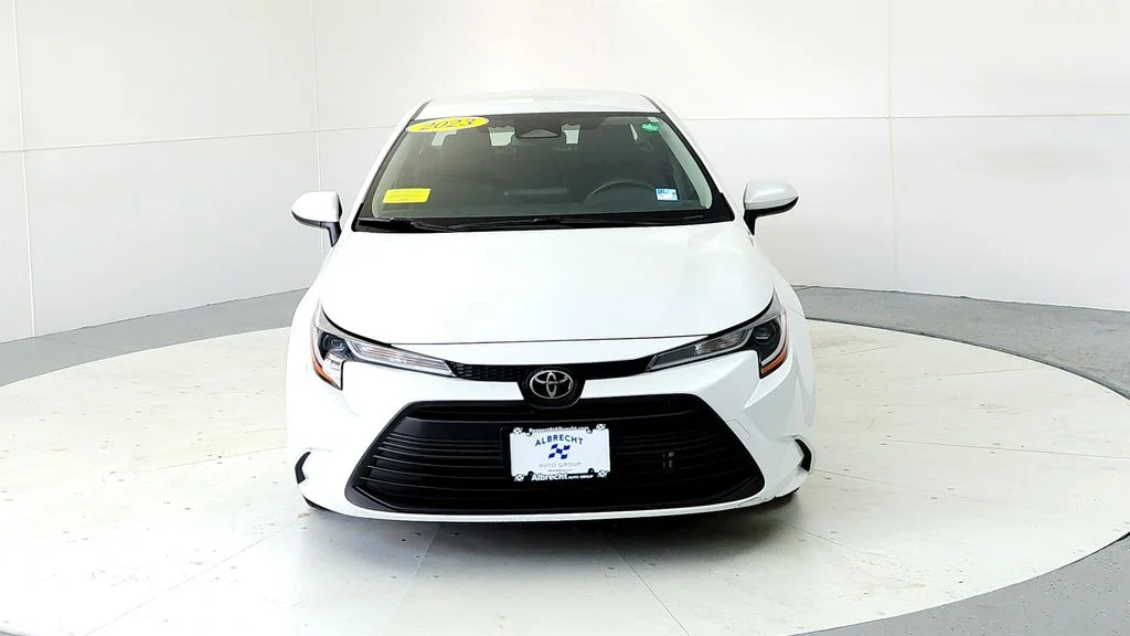 Certified Used 2023 Beige Toyota LE image 8