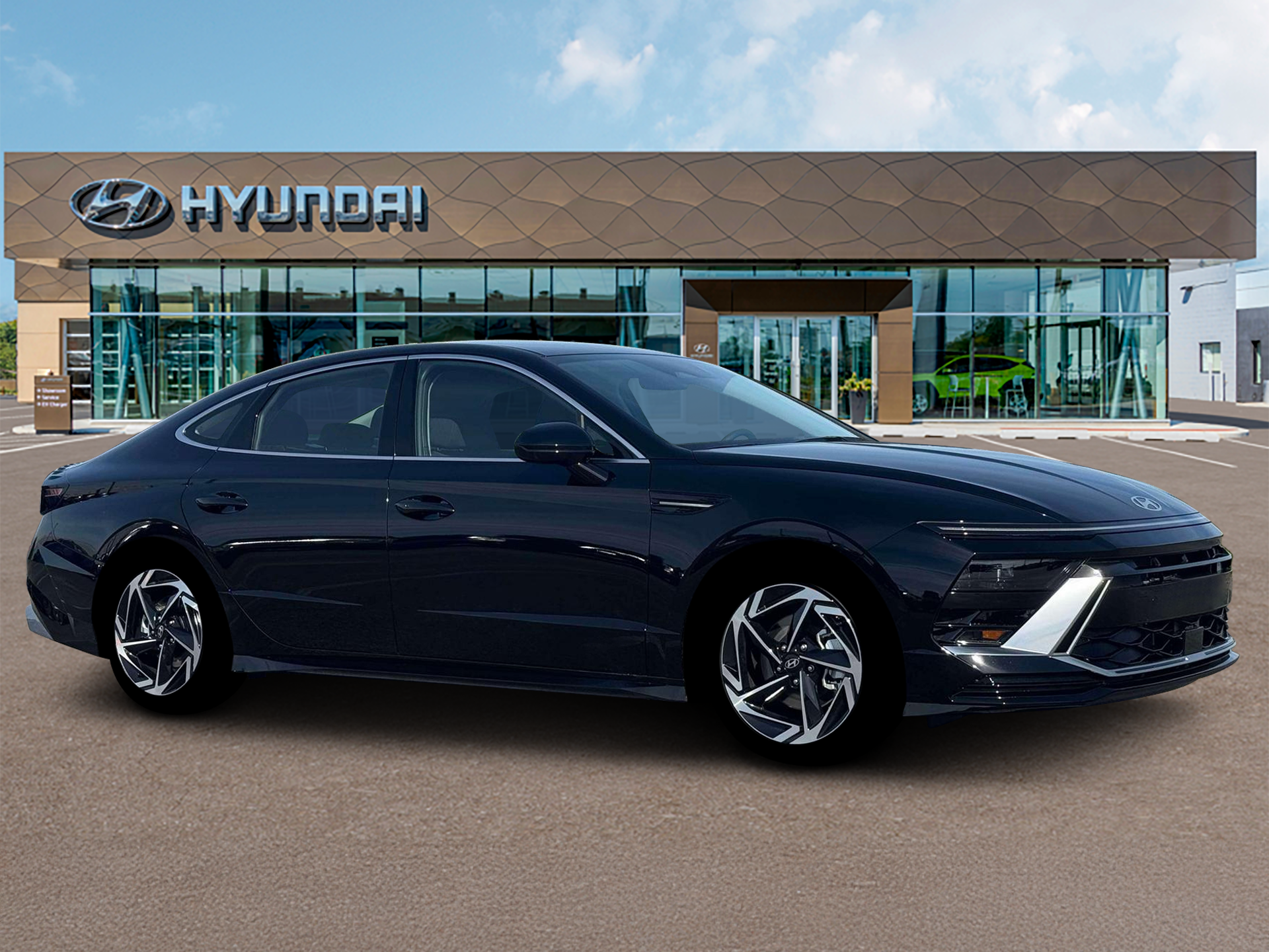 New 2026 Black Hyundai SEL Sport image 10