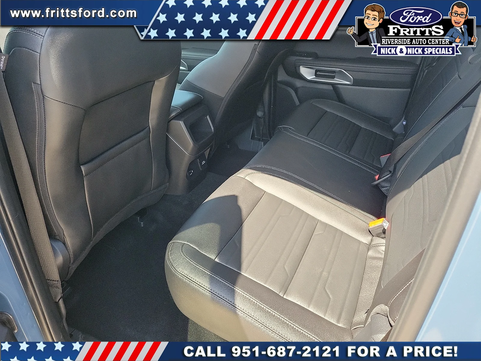 New 2025 Azure Gray Metallic Tri-coat Ford LARIAT® image 15