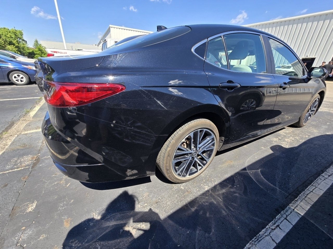 Used 2025 Black Toyota XLE image 8