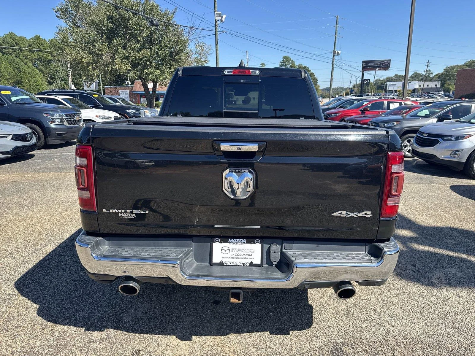 Used 2019 Diamond Black Crystal Pearlcoat Ram Limited image 25