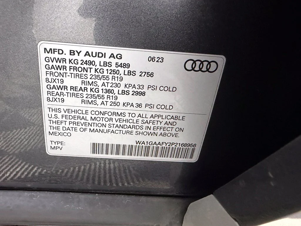 Certified Used 2023 Gray Audi 45 S line Premium image 24