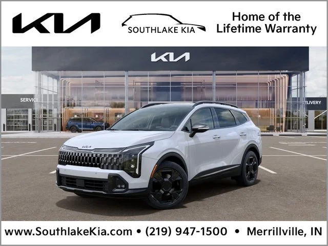 New 2026 Glacial White Pearl Kia X-Line image 1