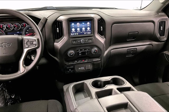 Used 2021 Satin Steel Metallic Chevrolet Custom Trail Boss image 7