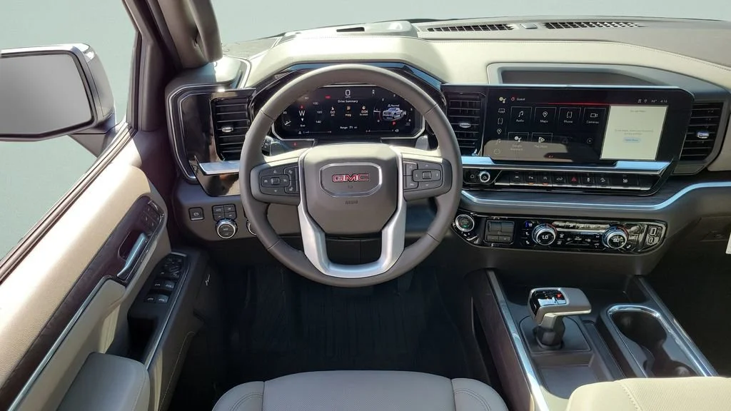 New 2026 Glacier White Tricoat GMC SLT image 15