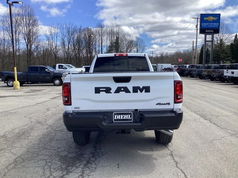 New 2026 Bright White Clear-Coat Exterior Paint RAM Tradesman image 6
