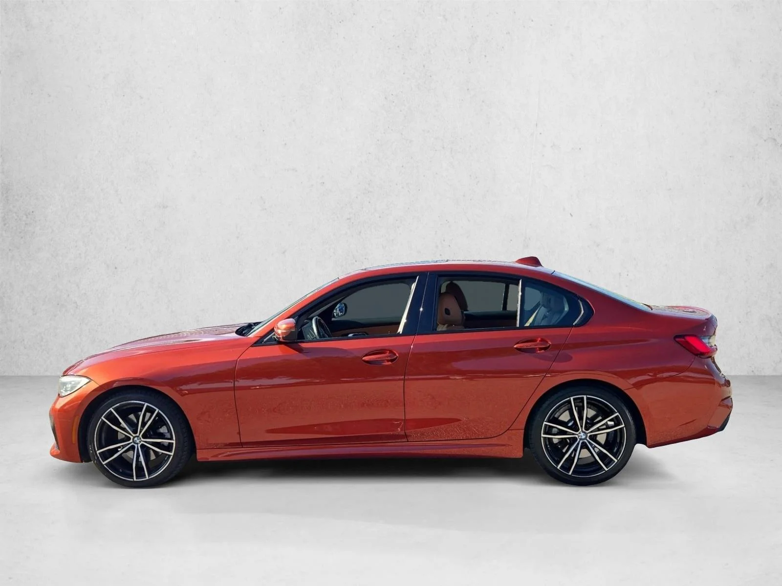 Used 2022 Sunset Orange Metallic BMW 330i image 8