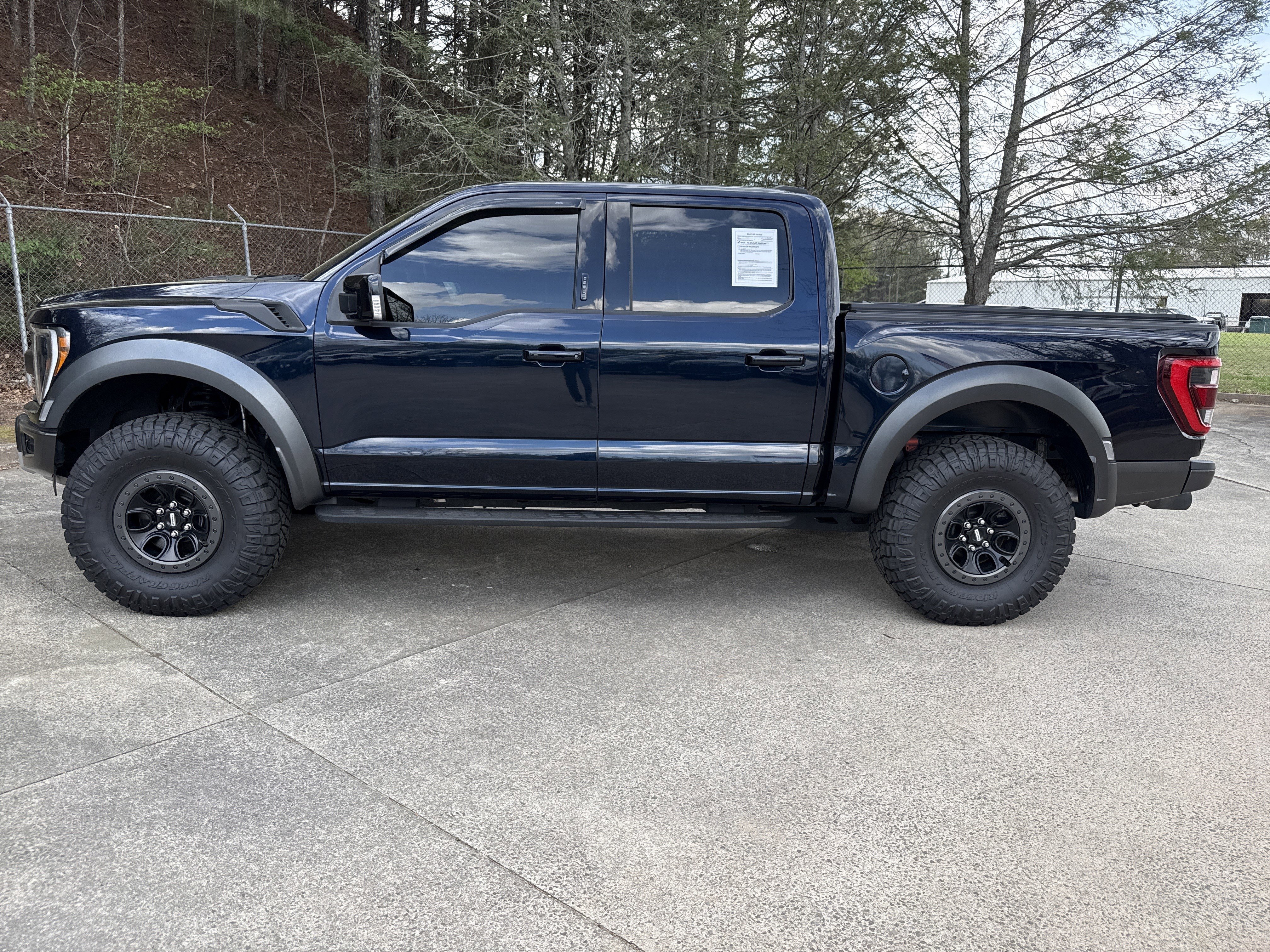 Used 2022 Blue Metallic Ford Raptor image 4
