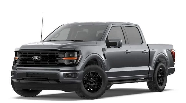 New 2026 Gray Metallic Ford XLT image 1