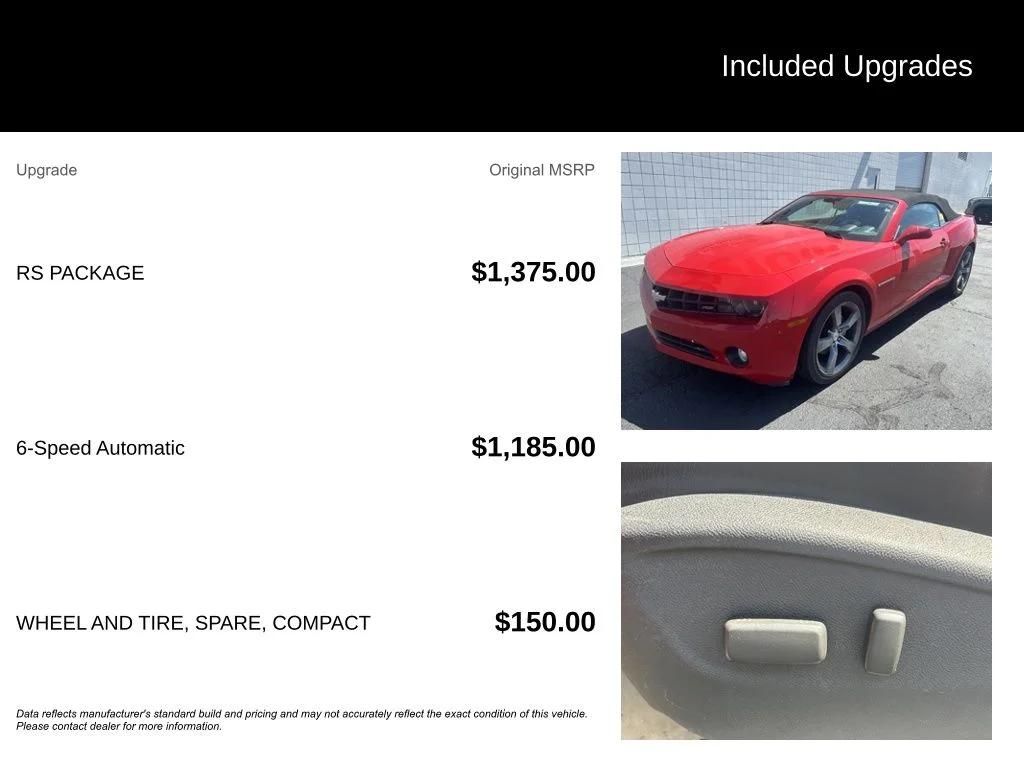 Used 2012 Red Chevrolet 2LT image 7