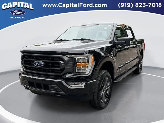 Used 2023 Black Ford XLT image 1