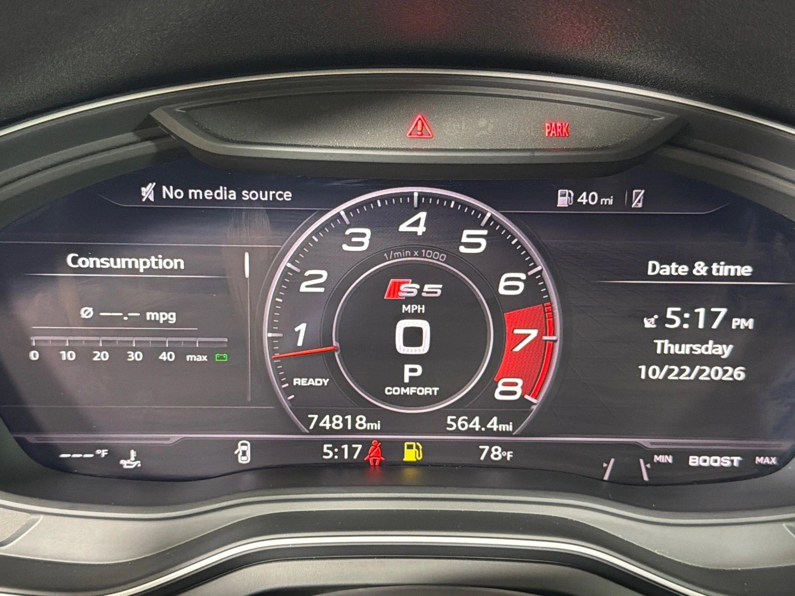 Used 2018 Daytona Gray Pearl Audi Prestige image 29