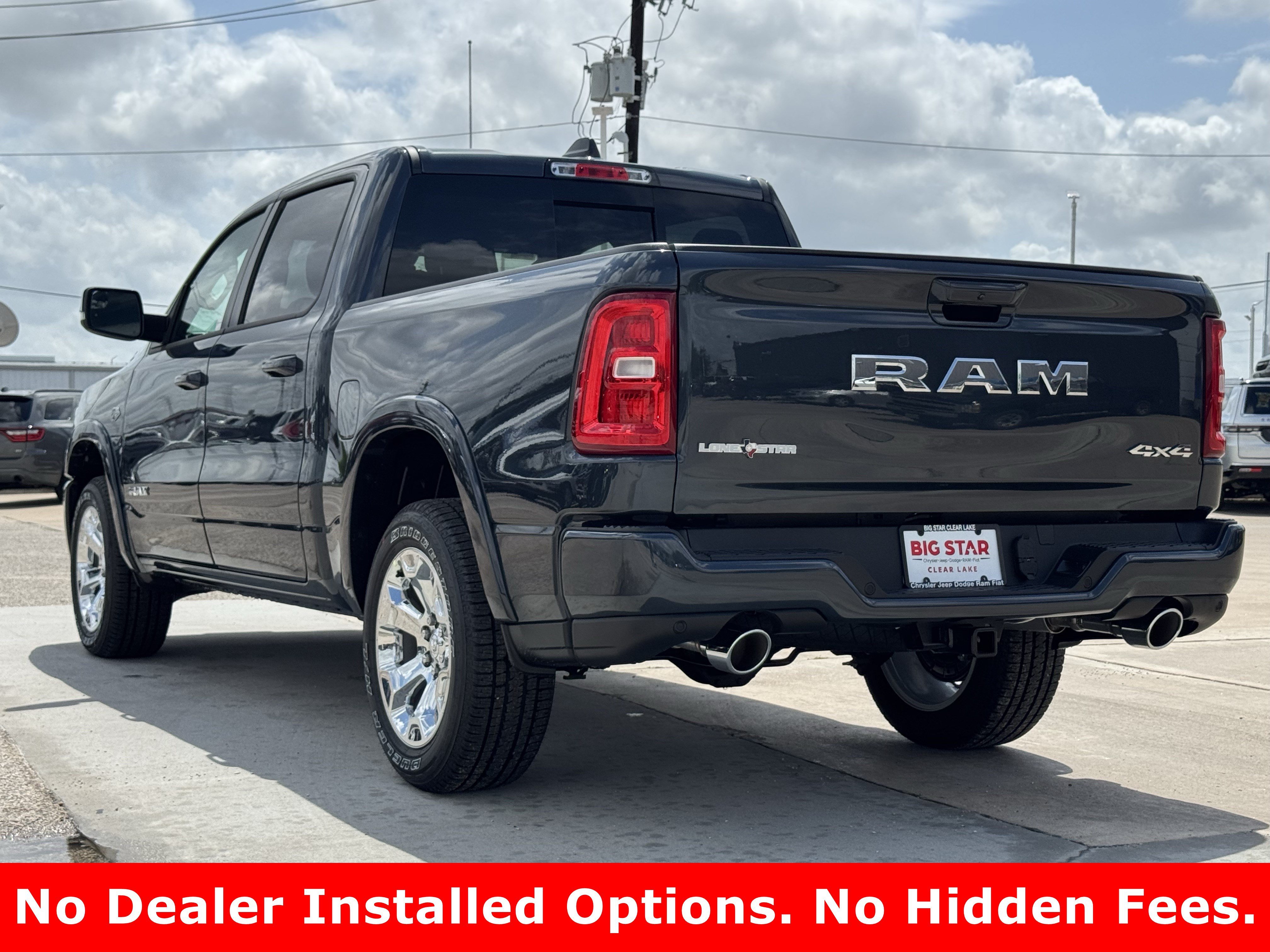 New 2026 Forged Blue Metallic Exterior Paint RAM Lone Star image 7