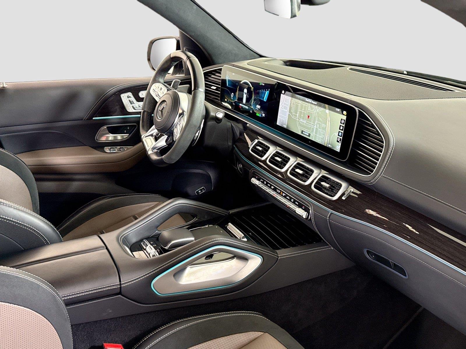 Used 2023 Cirrus Silver Metallic Mercedes-Benz AMG® GLS 63 | Night Pkg | Heated/Cooled Seats image 36