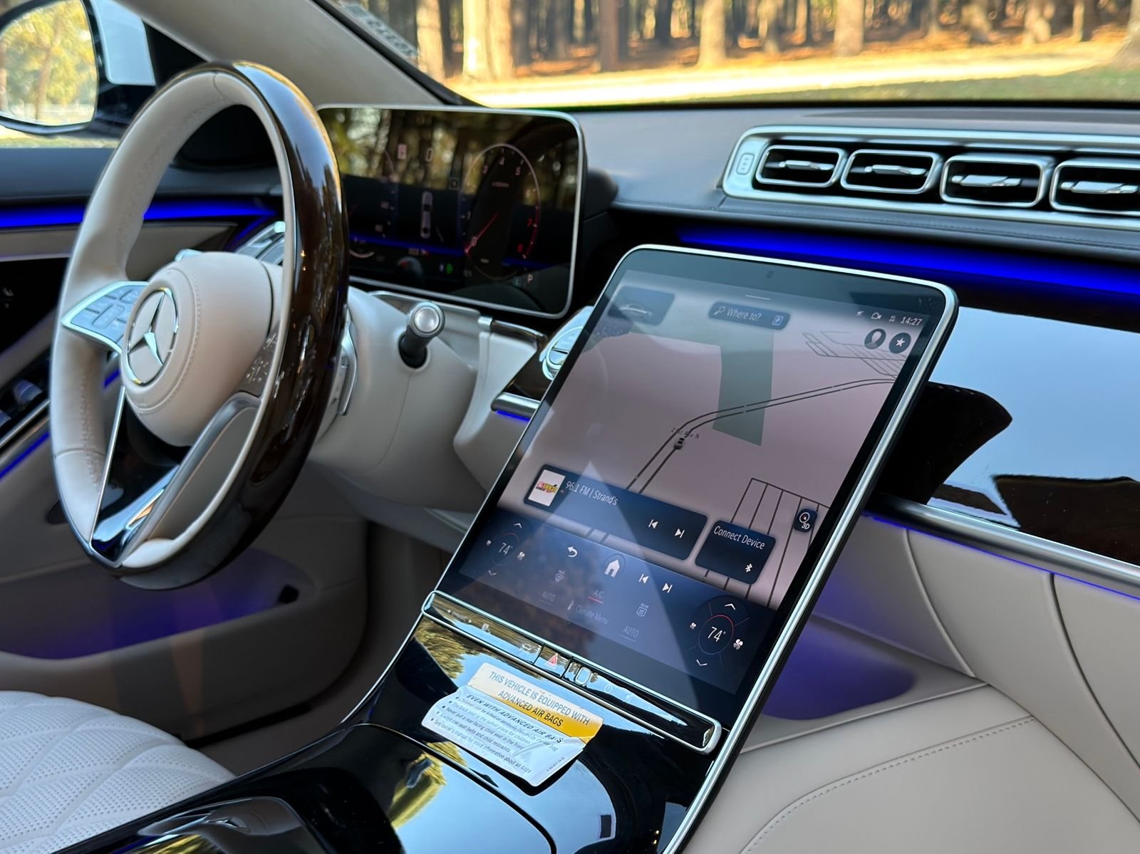 New 2026 MANUFAKTUR Moonlight White Metallic Mercedes-Benz S 580 image 20