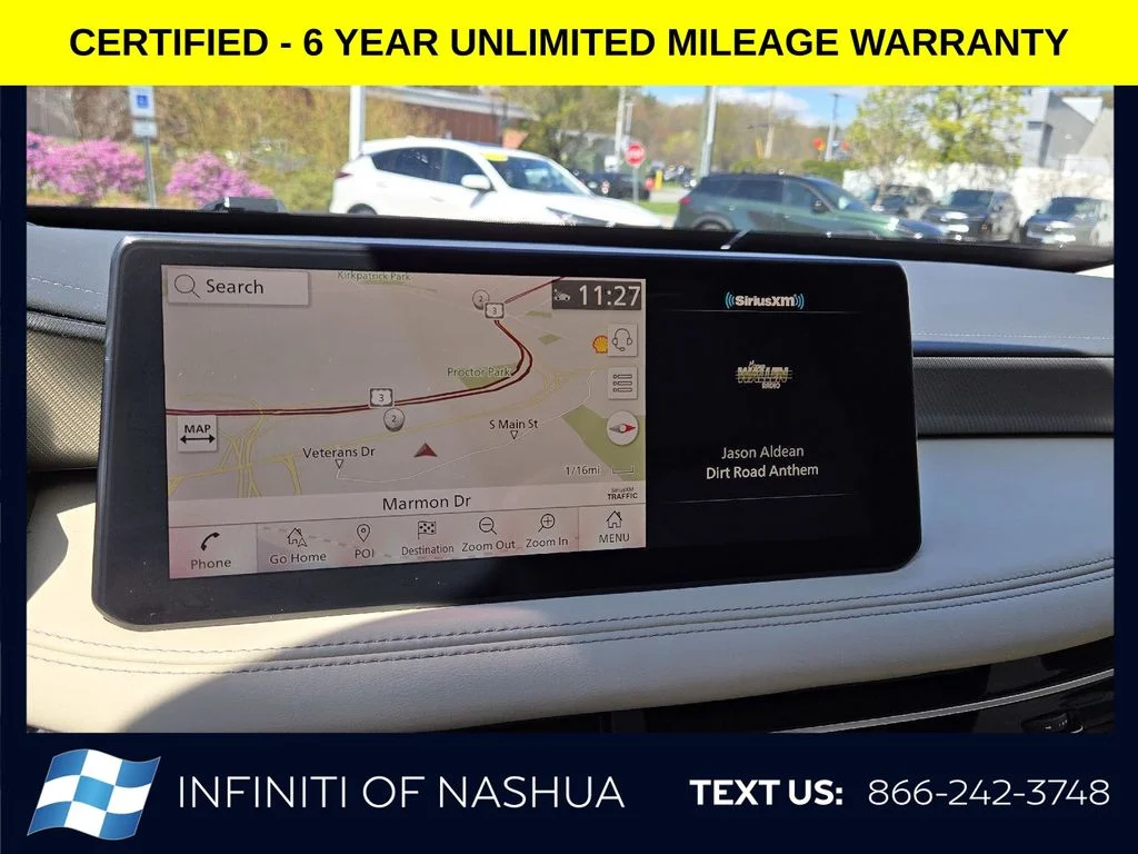 Certified Used 2023 Blue INFINITI LUXE image 27
