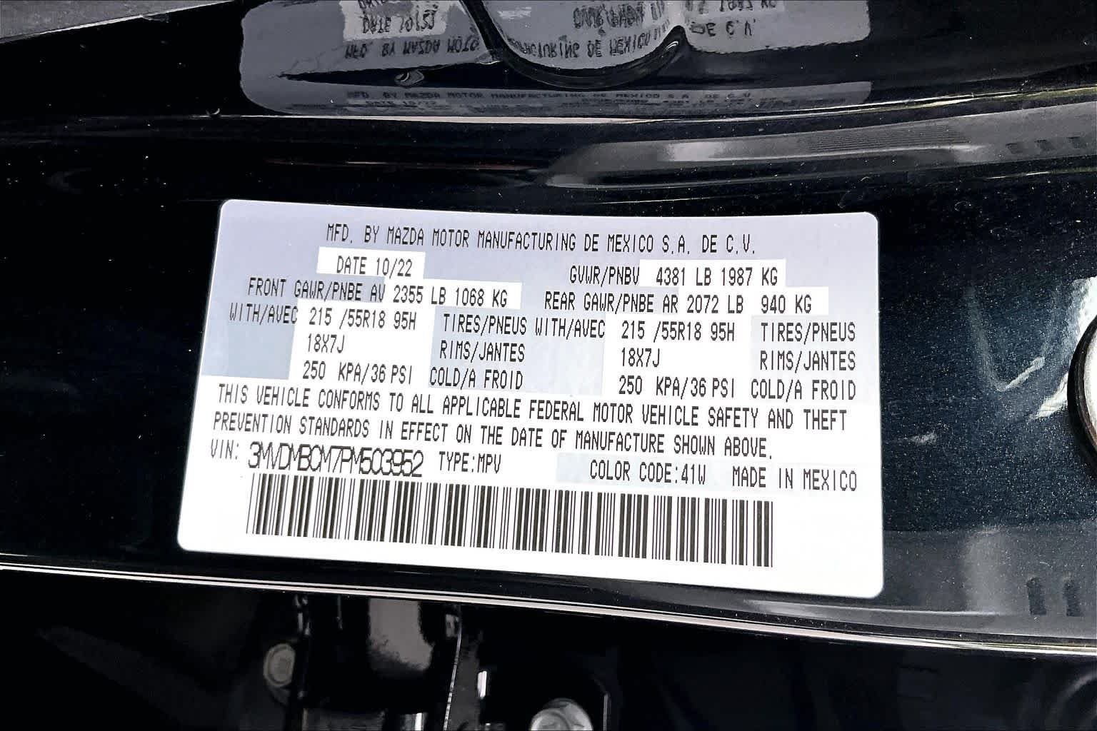 Used 2023 Jet Black Mica Mazda 2.5 S Preferred Package image 36