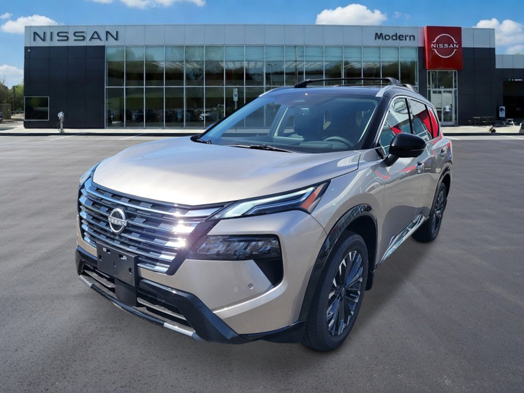 New 2026 Champagne Silver Metallic/Super Black Nissan Platinum image 1
