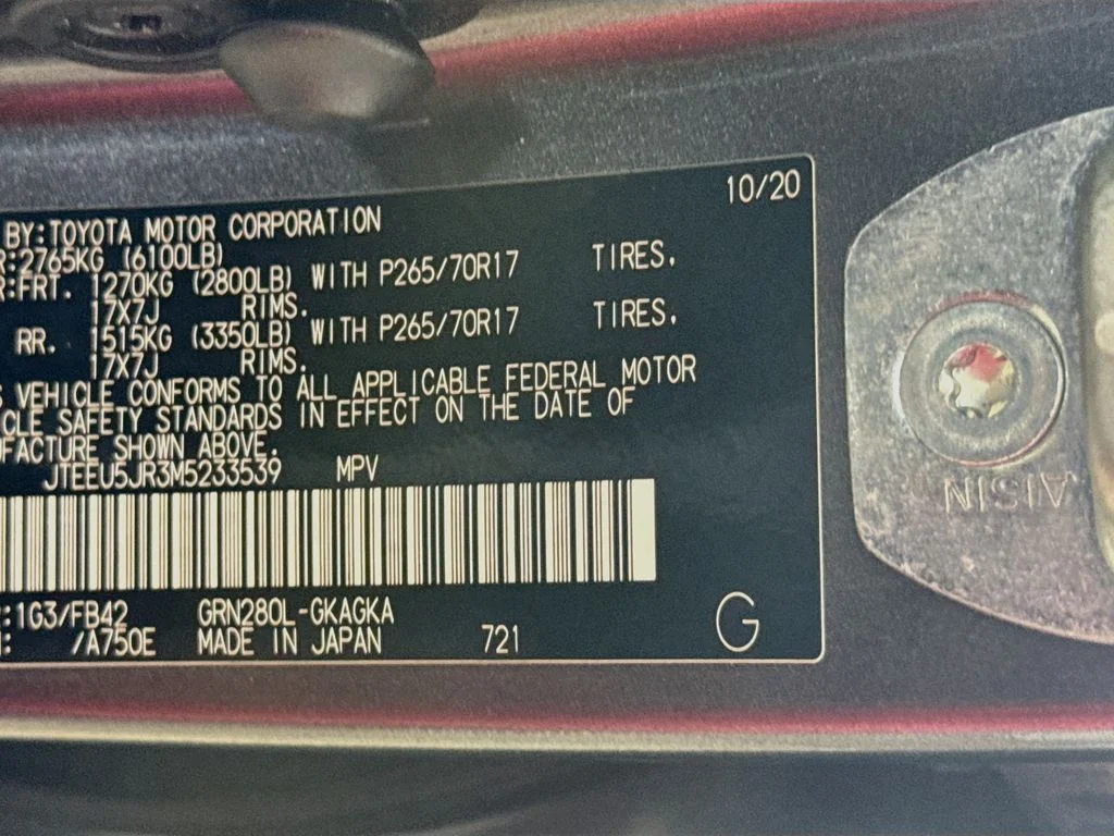 Used 2021 Magnetic Gray Metallic Toyota SR5 image 29
