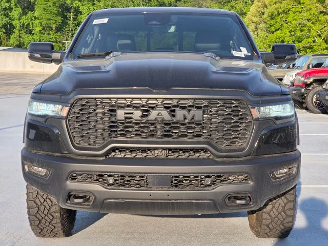New 2026 Diamond Black Crystal Pearl-Coat Exterior Paint RAM Rebel image 2