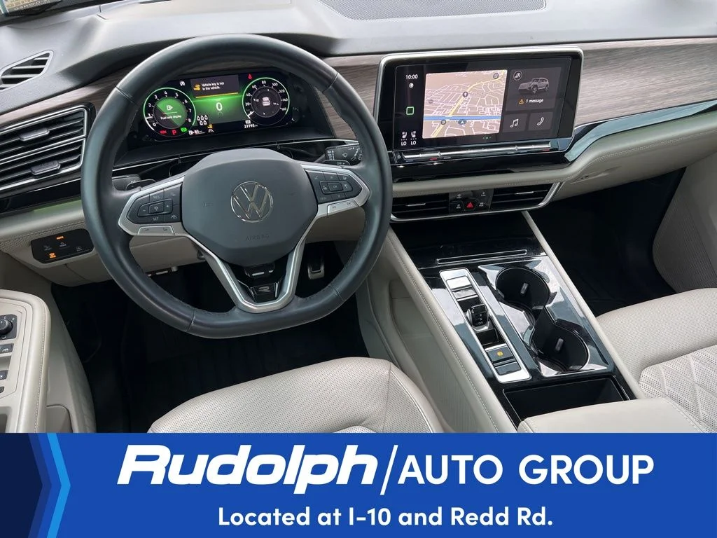 Used 2024 Deep Black Pearl Volkswagen 2.0T SEL Premium R-Line image 12