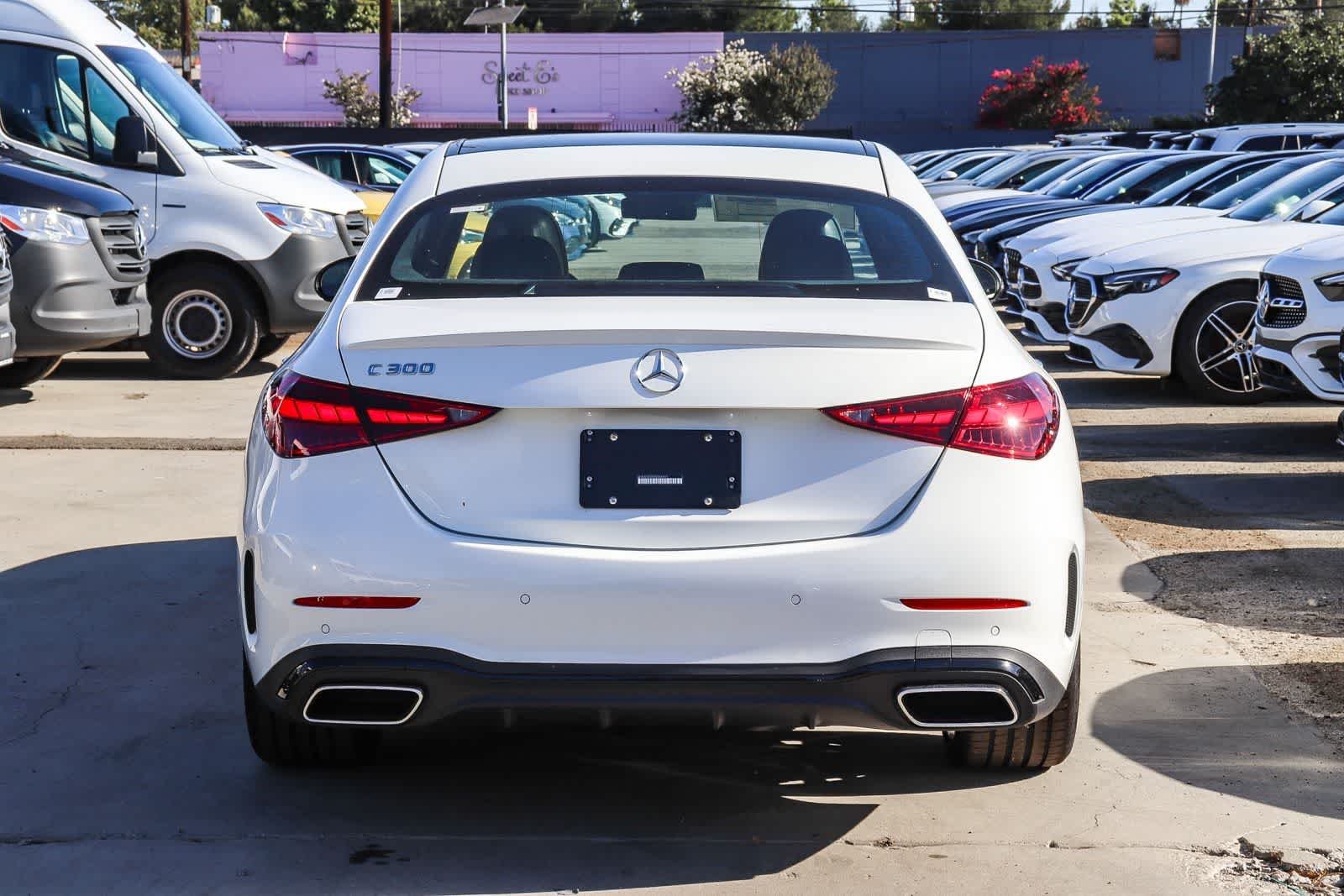 New 2026 Polar White Mercedes-Benz C 300 image 3