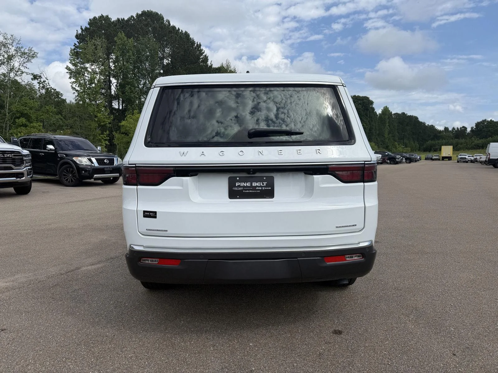 Used 2025 Bright White Clearcoat Jeep Series II image 5