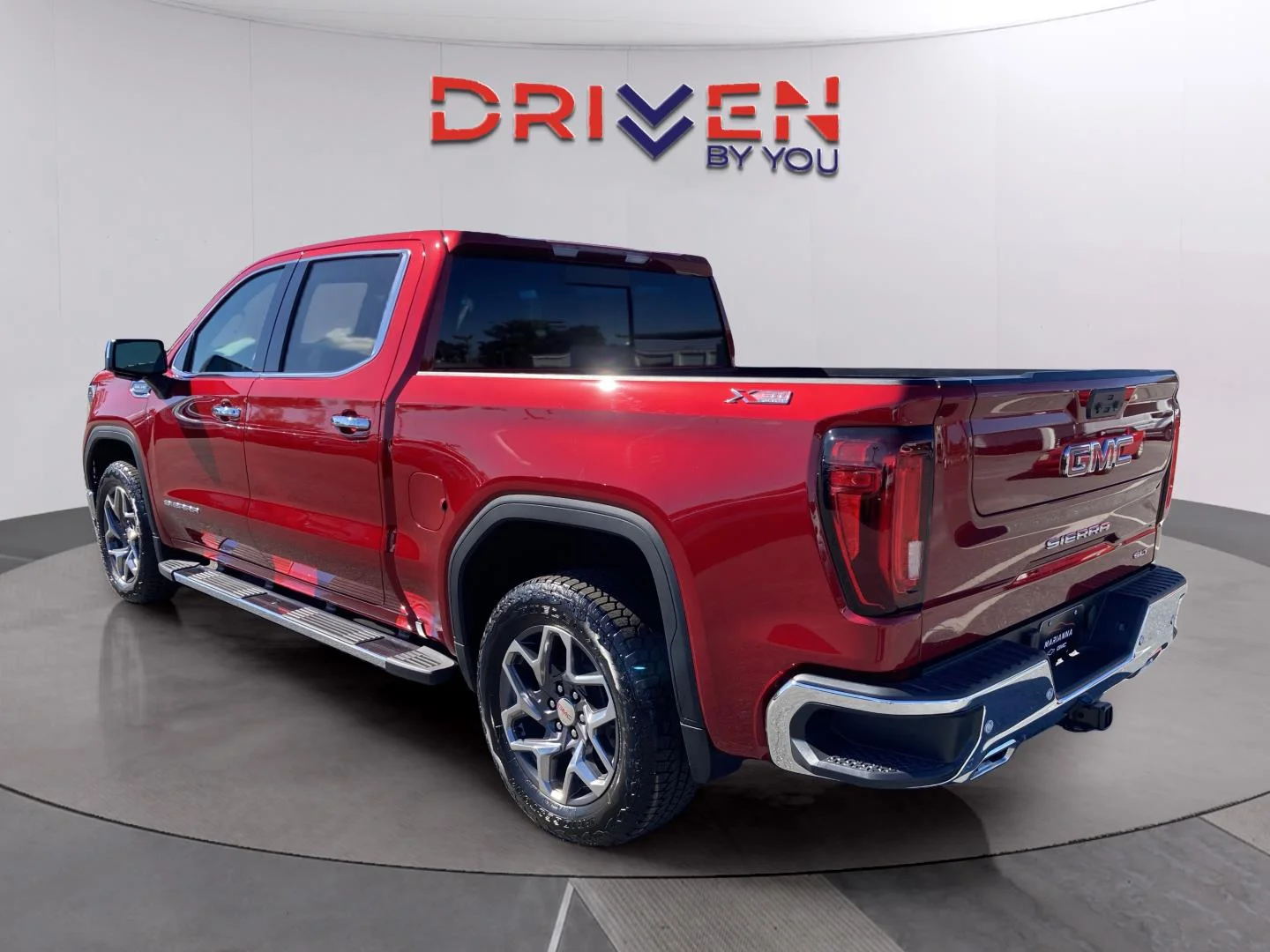 New 2026 Volcanic Red Tintcoat GMC SLT image 3