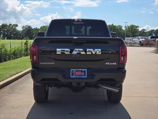 New 2026 Diamond Black Crystal Pearl-Coat Exterior Paint RAM Laramie image 4