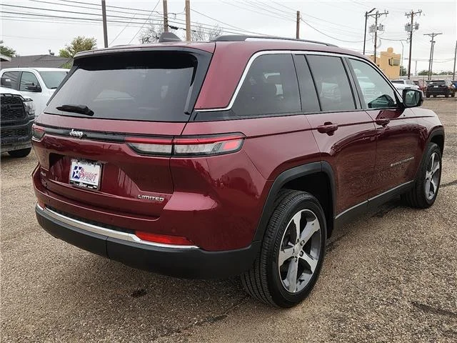 Used 2023 Red Jeep Limited 4x4 image 4