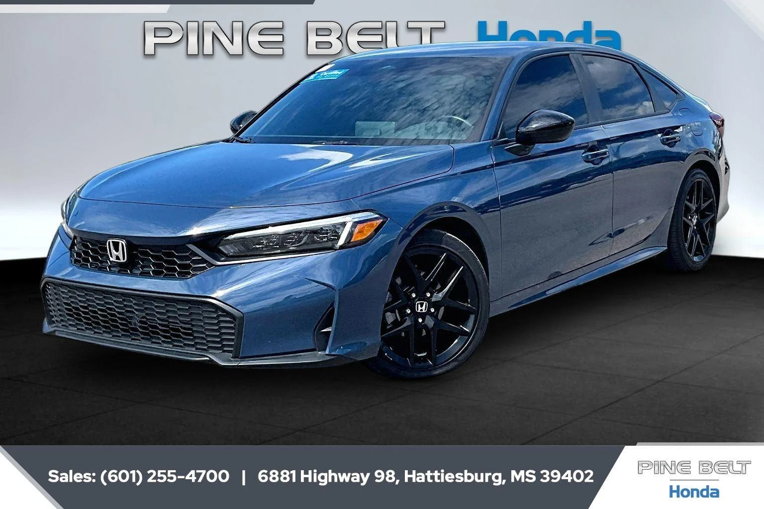 Certified Used 2026 Blue Lagoon Pearl Honda 2WD SPORT image 10